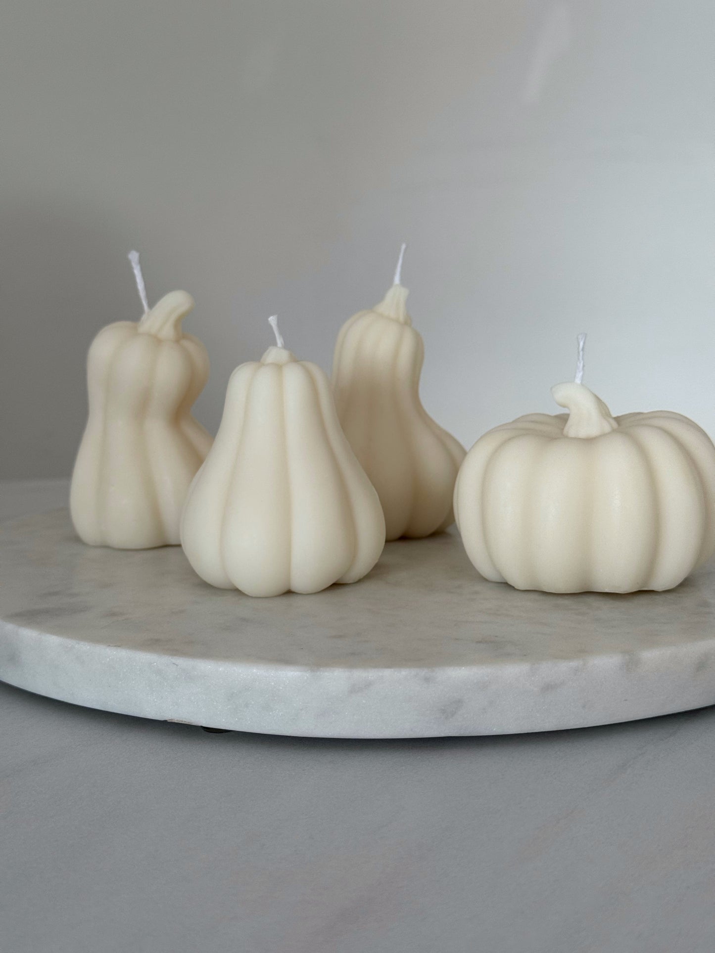 Pumpkin candle set