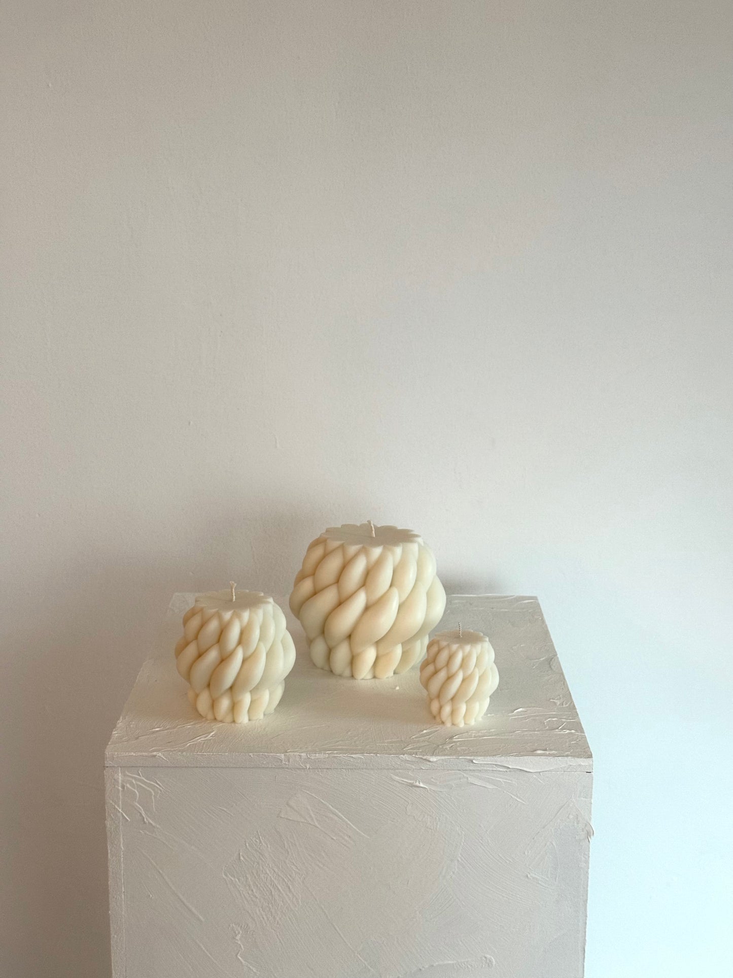 Braided Sculpt Candle