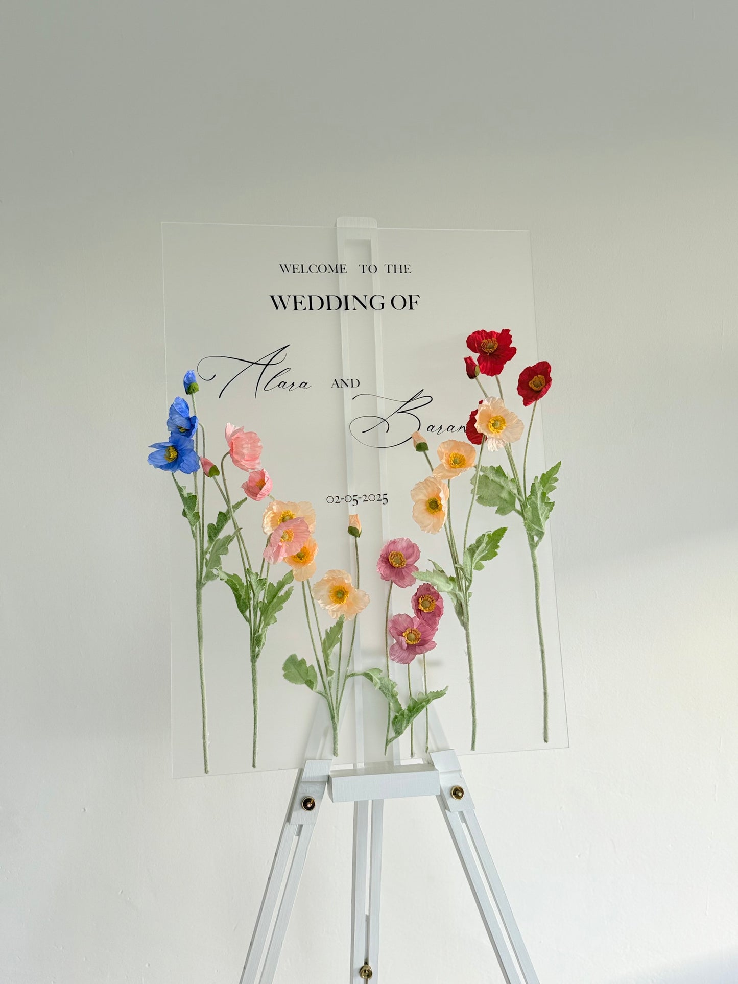 Welcomesign Wedding (spring)
