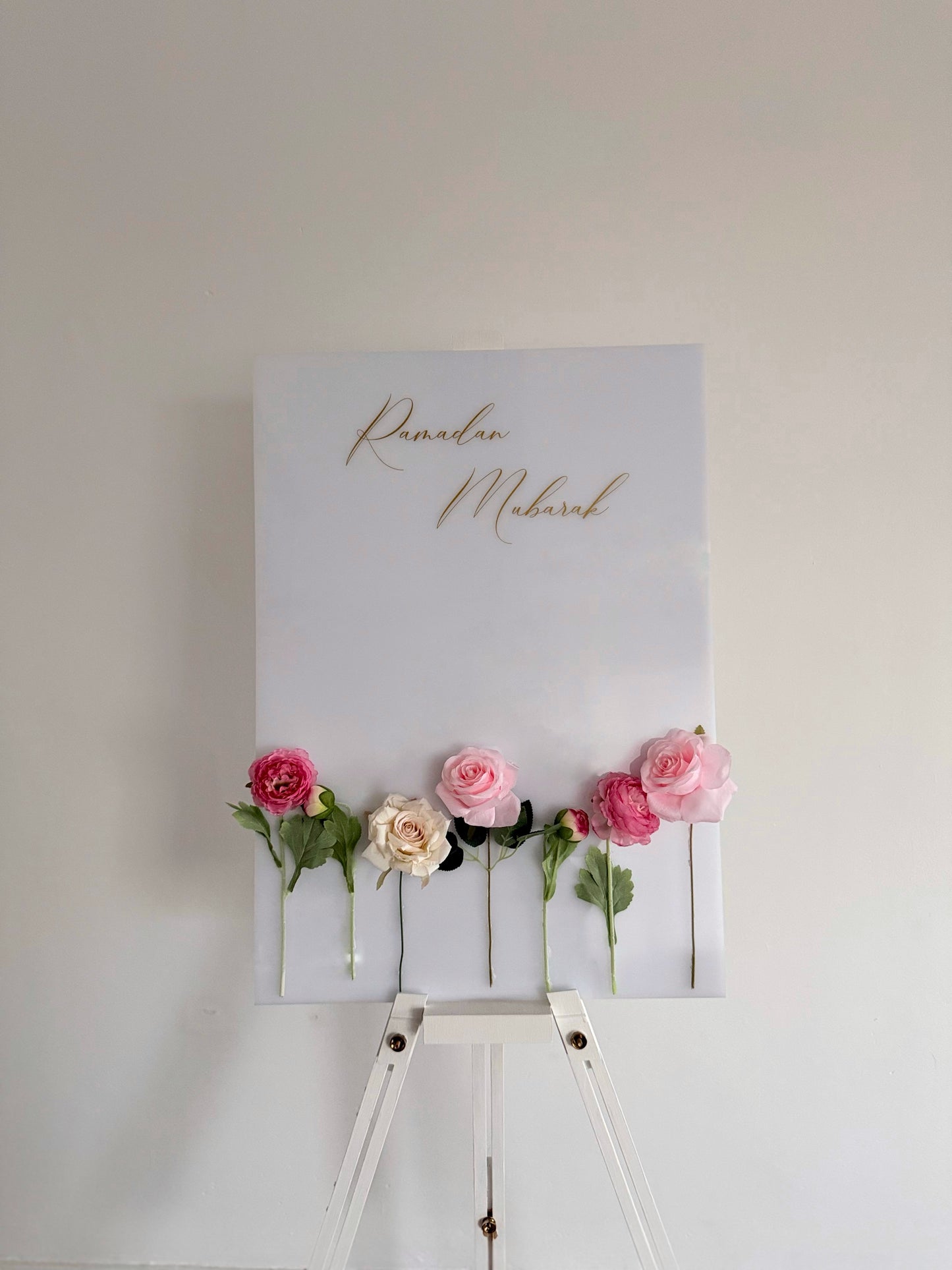 Welcome sign Ramadan Mubarak
