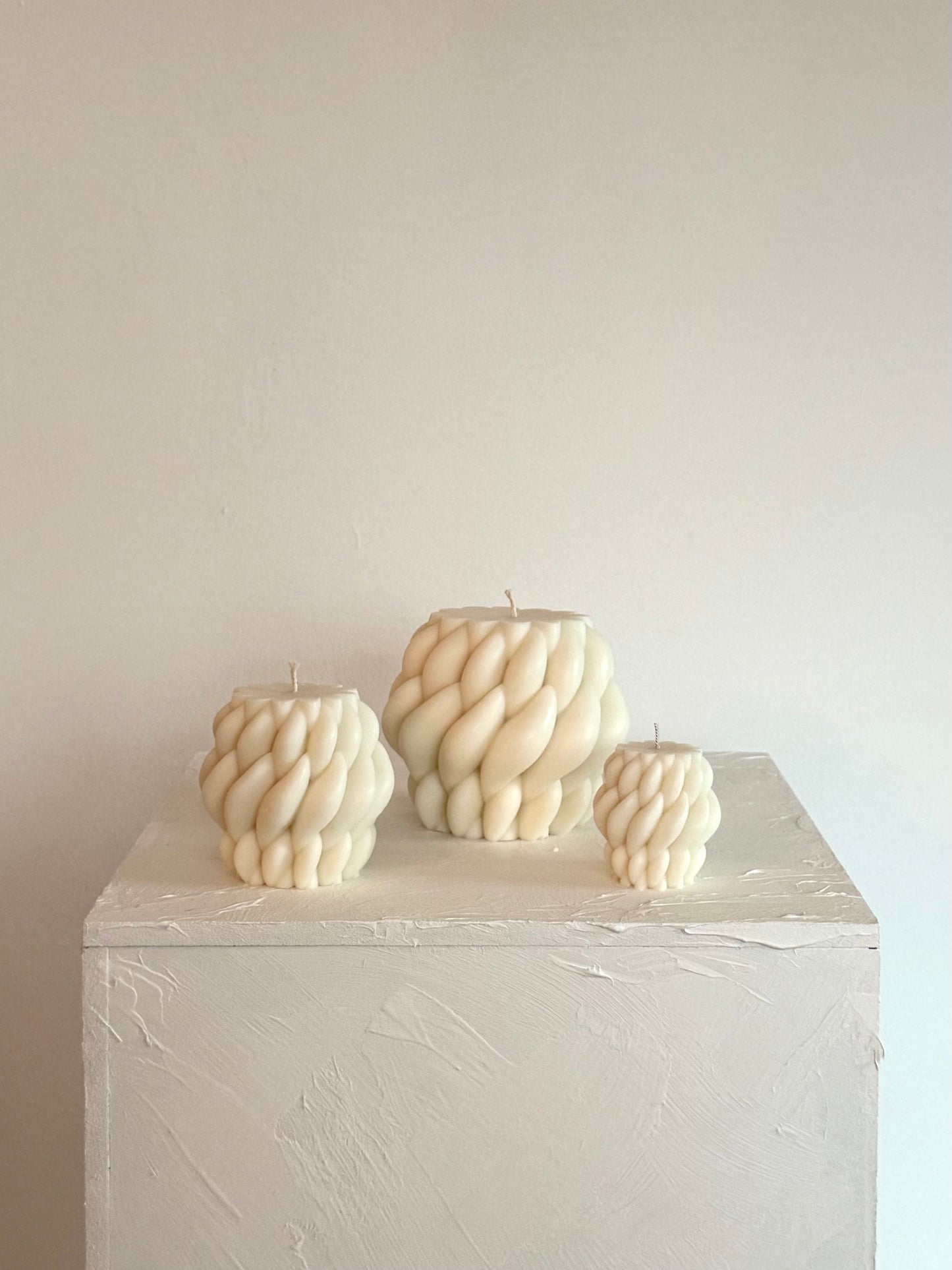 Braided Sculpt Candle