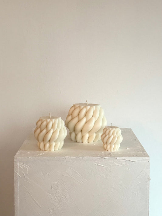 Braided Sculpt Candle