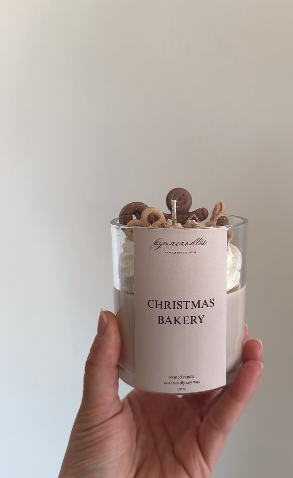 Christmas Bakery Candle