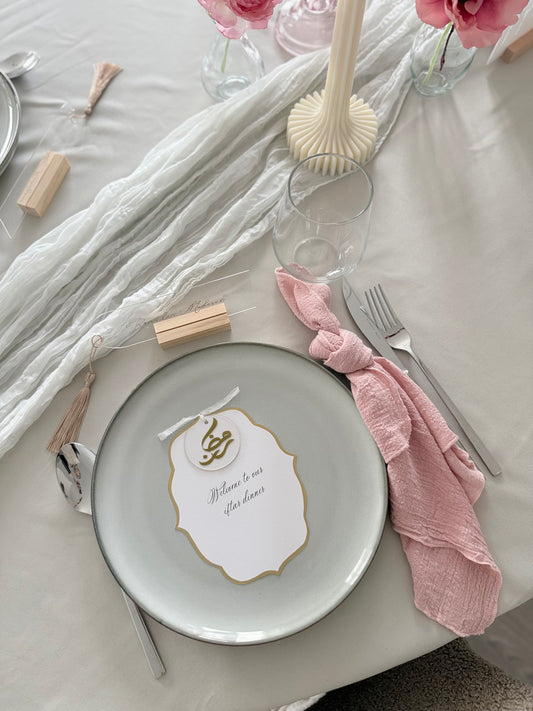 Ramadan tablecards gold details