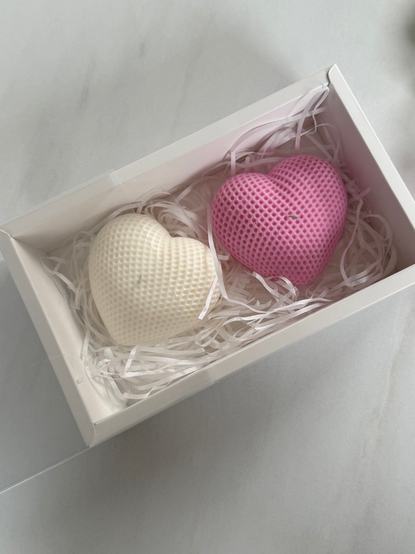 Textured Heart Duo Gift Set – 2 Pieces