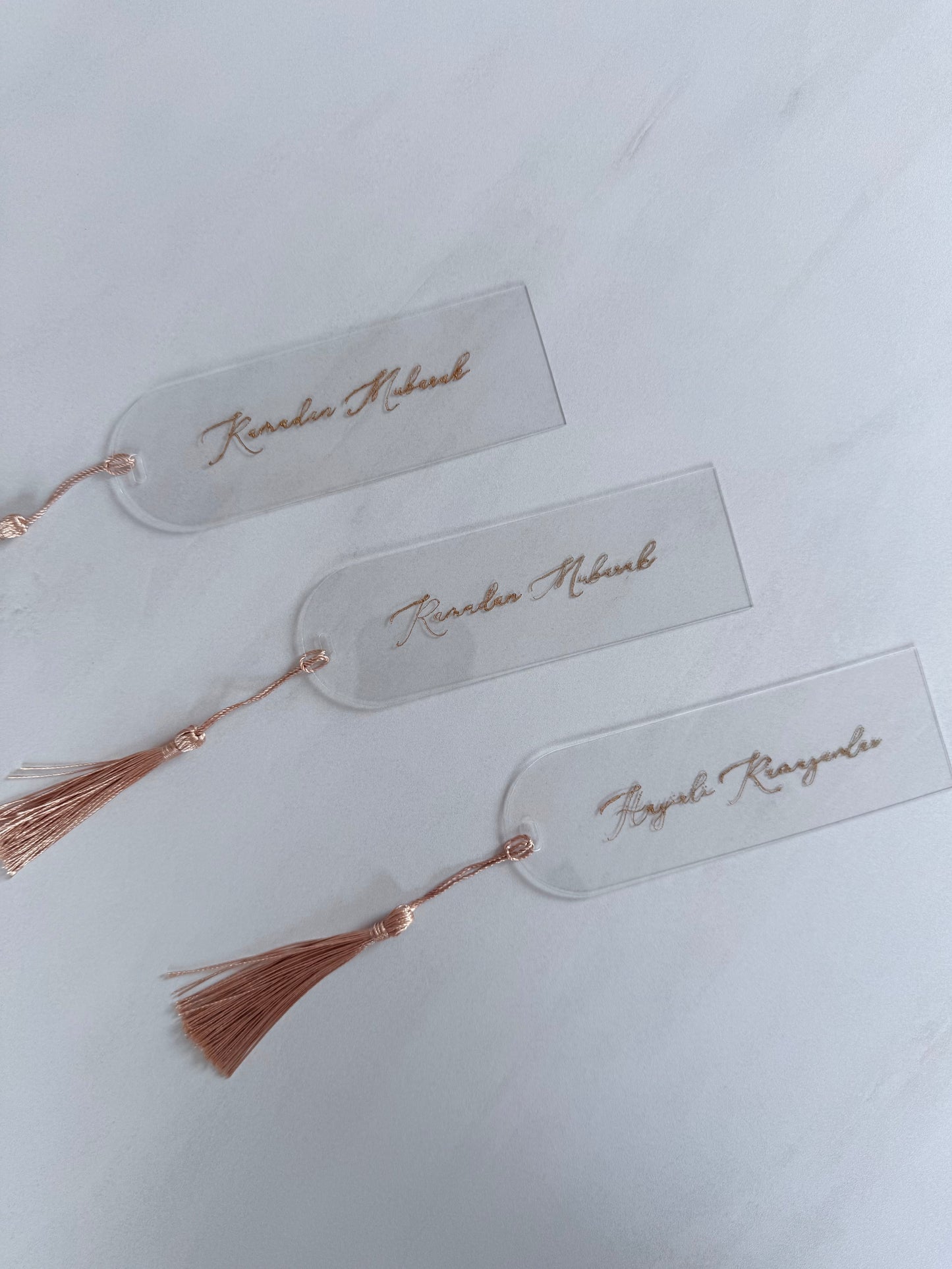 Ramadan Labels – Luxury Acrylic Tags