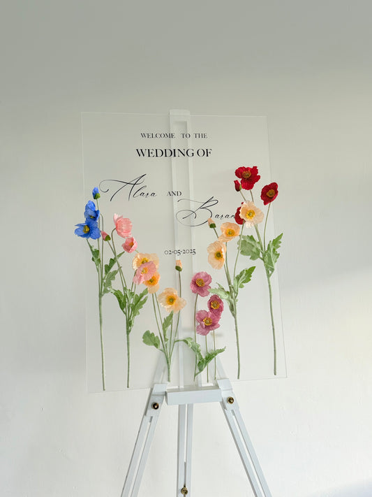 Welcomesign Wedding (spring)