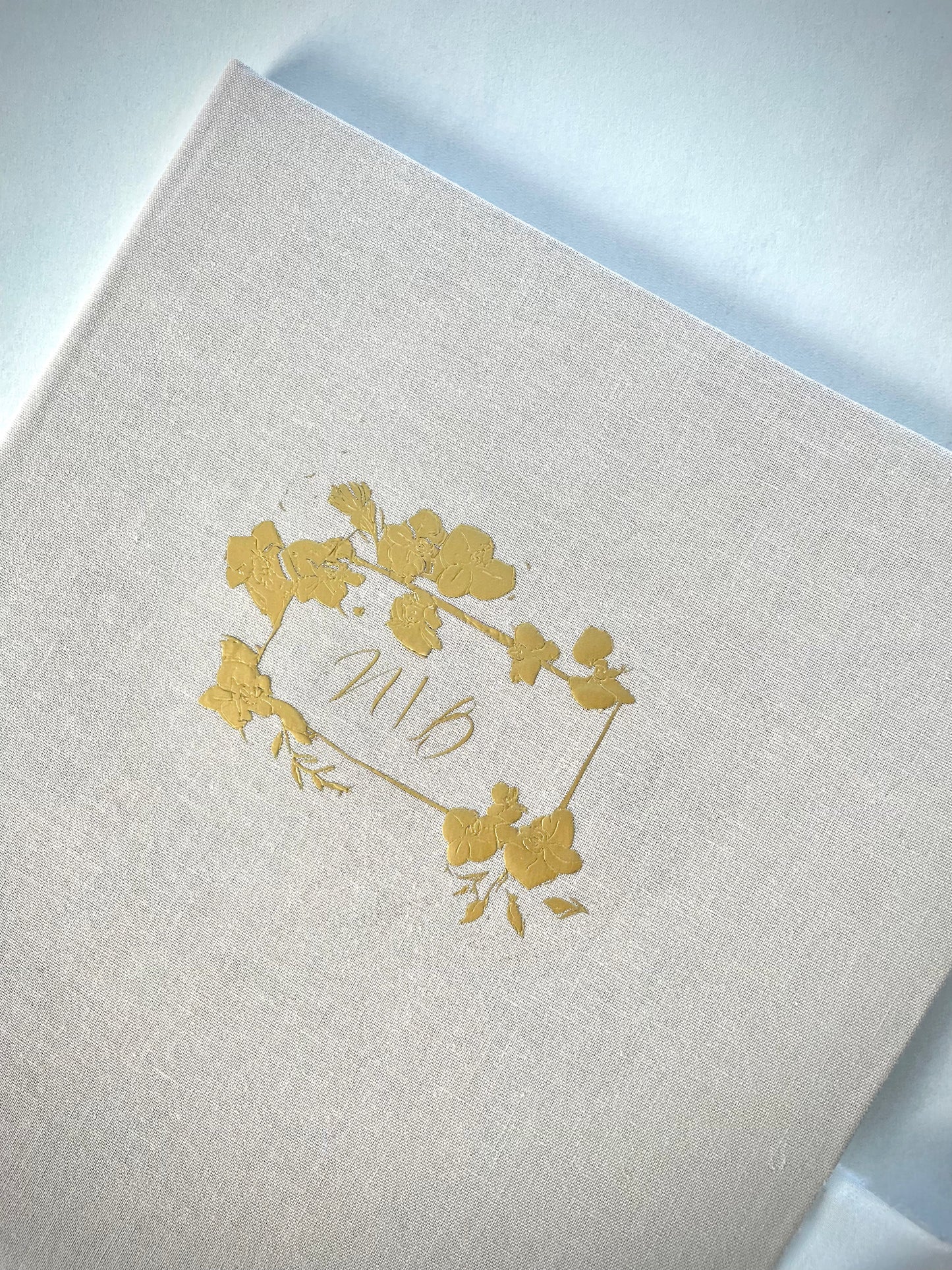 Wedding folio linnen